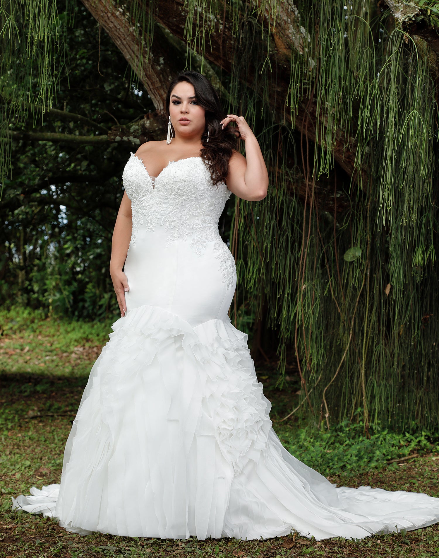 Curvy Bridal Gowns | Lotus Threads Bridal